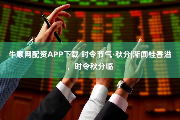 牛顺网配资APP下载 时令节气·秋分|渐闻桂香溢，时令秋分临