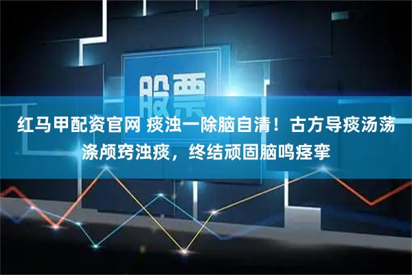 红马甲配资官网 痰浊一除脑自清！古方导痰汤荡涤颅窍浊痰，终结顽固脑鸣痉挛