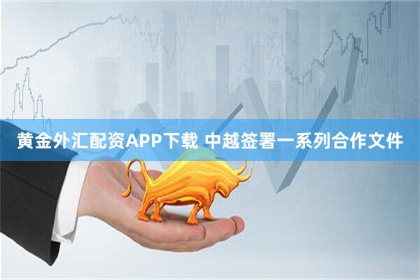 黄金外汇配资APP下载 中越签署一系列合作文件